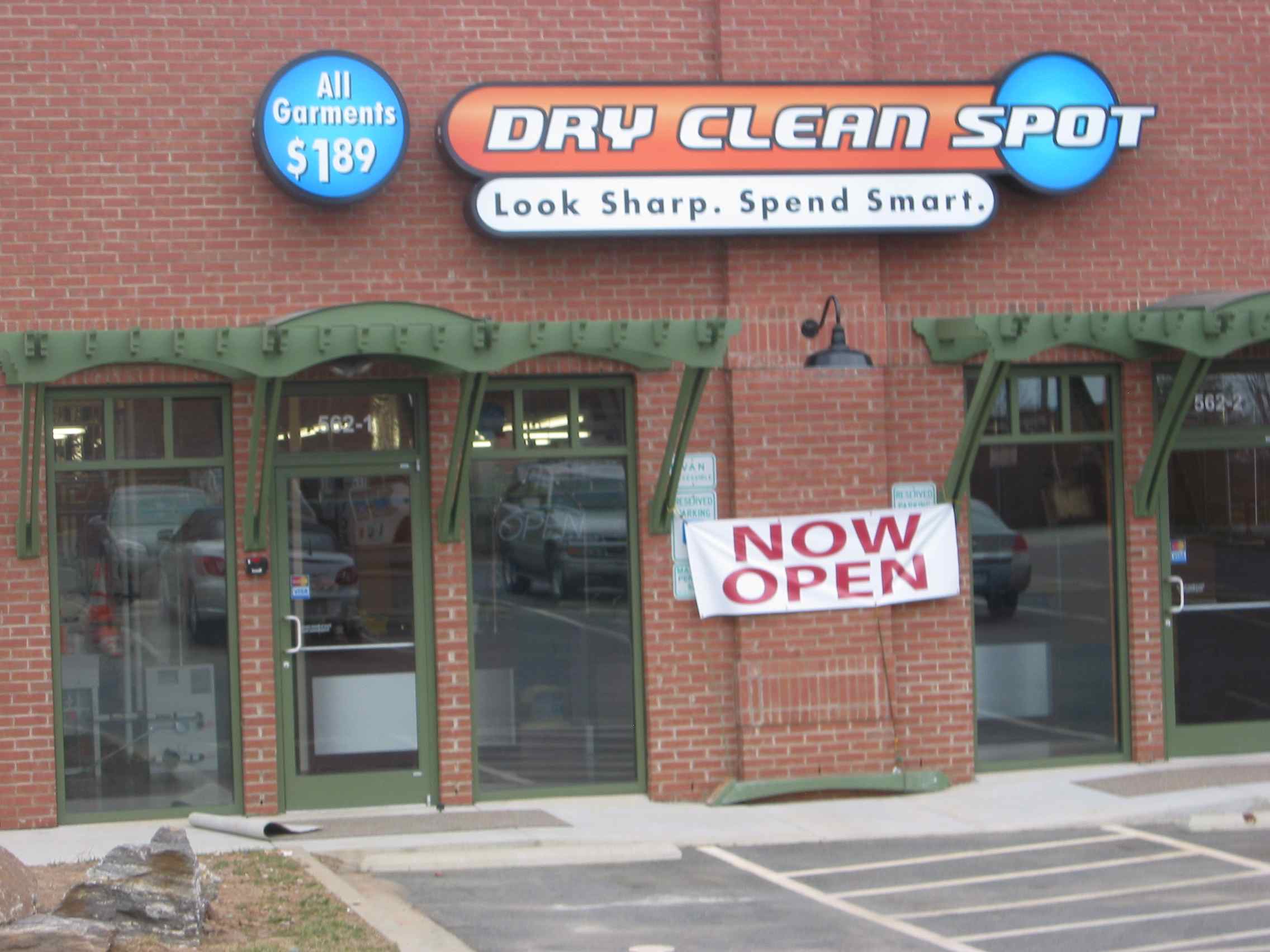 dry clean spot